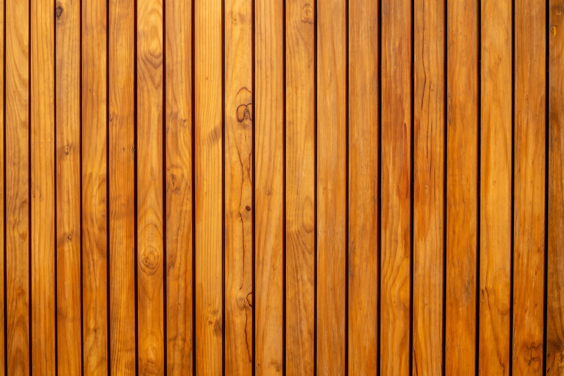 Hellbraune Holzplanken